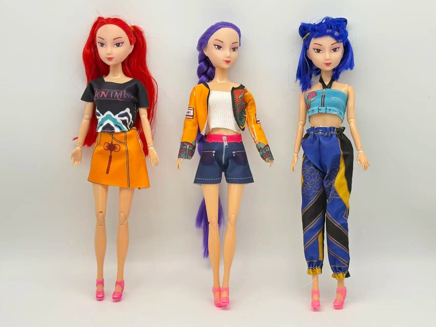 2026 New Model Girls' Gift Toy Princess Figurine Doll with Long Hair, Interchangeable Clothes, and Articulated Joints